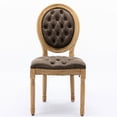 thumbnail image 2 of Set of 2, High - quality Dining Chairs / Ideal Choice for Small Dining Spaces, 2 of 7