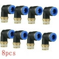 thumbnail image 1 of Bgsha 8PCS 1/8 L Fit Fitting Connector Tube 8mm For Coats Corghi Tire Changer Machine, 1 of 6