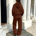 thumbnail image 6 of Kids Girls Boys 2 Piece Hoodies Tracksuit Sweatsuits Sets Hooded Sweatshirt and Jogger Sweatpants Athletic Clothes Sets, 6 of 9