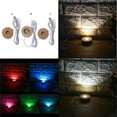 thumbnail image 3 of ✪ Handmade LED Wood Resin Display Base Round Wooden Night Base Resin Ornament Stand DIY Night Light Resin Art Crafts, 3 of 18