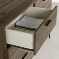 thumbnail image 6 of South Shore Musano, Urban Modern Dresser,  Brown, 6 of 11