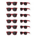 thumbnail image 1 of Gravity Shades Horn-Rimmed Sunglasses, Red - 12 Pack, 1 of 2
