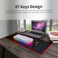 thumbnail image 4 of MOTOSPEED K87S Mechanical Keyboard Gaming Keyboard USB Wired Gaming Keyboard Customized LED RGB Backlit with 87 Keys, 4 of 9