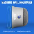 thumbnail image 2 of Altavoz inalámbrico D3 Products Liddle Magnetic Silver Bluetooth 5.1, 2 of 6