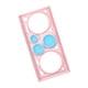 thumbnail image 2 of Regla geométrica multifuncional, plantilla de dibujo geométrico, regla, plantilla para medir, regla, múltiples formas para , Rosado, 2 of 8