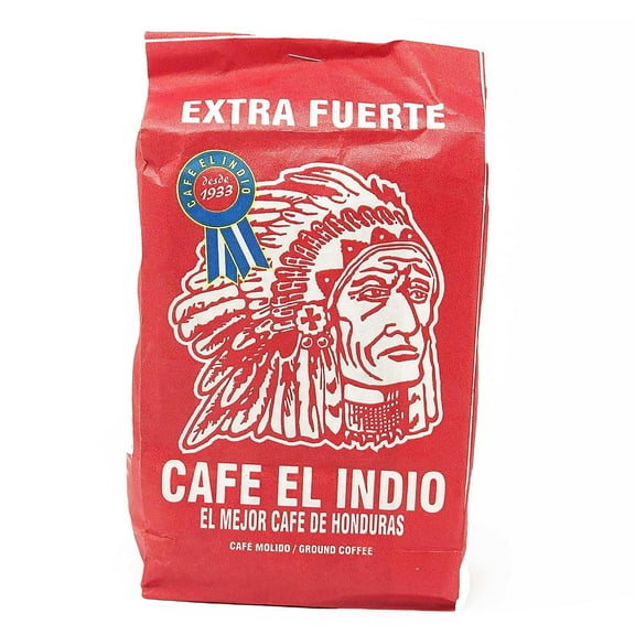 El Indio Dark Roast Ground Coffee from Honduras, 16 Oz Bag
