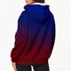 thumbnail image 4 of Sudadera con capucha de manga larga para mujer, informal, con capucha, de poliéster, con bolsillos, blusa estampada a la moda, 4 of 6