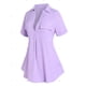 thumbnail image 2 of Blusa Talla Extra Casual Corte Trasero Rosegal  Blusas Tallas Grandes, 2 of 5