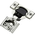 thumbnail image 1 of Ravinte 60 Pack 30 Pairs 1/2 inch Overlay Soft Close Hinges for Kitchen Cabinet Hinges Satin Nickel Hidden Hinges Stainless Steel Concealed Hinge self Closing, 1 of 5