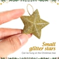 thumbnail image 2 of BRIGHTFUFU 30 PCS GLITTER PENDENTES DE LA ESTRELLA DE NAVIDAD Decoraciones colgantes de navidad, 2 of 7