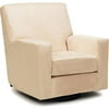 Newco Devon Microsuede Swivel Glider