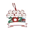 thumbnail image 2 of Resina De Navidad Navidad Familia Diy Bendiciones Escritas A Mano Colgantes De Muñeco De Nieve Regalo Para Amigo O Familia Speravity HA040823-59, 2 of 6
