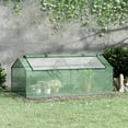 thumbnail image 2 of 71x36x28 Inch Mini Greenhouse Portable Hot House with Large Zipper Windows for Indoor Outdoor Garden Plants, 2 of 7