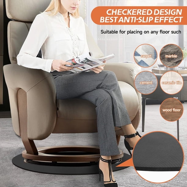 Almohadilla Reclinable Antideslizante para Pisos de Madera, Tapete para Reclinable 27,5 Pulgadas, Almohadilla Antideslizante para Muebles Que Que Sillón Reclinable Se Deslice