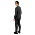 thumbnail image 4 of Mens Pinstripe 3 Piece Suit Set Modern Fit, Notch Lapel, 4 of 4