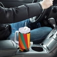 thumbnail image 4 of Yayeee 40oz Stainless Steel Tumbler with Straw and Handle Double-Wall Insulated Travel Water Bottle, Black Cat, 4 of 8