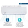 thumbnail image 1 of Minisplit Evans 1.5 Ton Solo Frio 220V Color Blanco 18000 BTU, 1 of 3