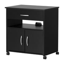 South Shore Axess, Contemporary Cart,  Black