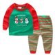 thumbnail image 2 of Pijamas de dibujos animados para niños y niñas, trajes de otoño y Navidad, ropa de set2-7Y, novedad de 2022, 2 of 4