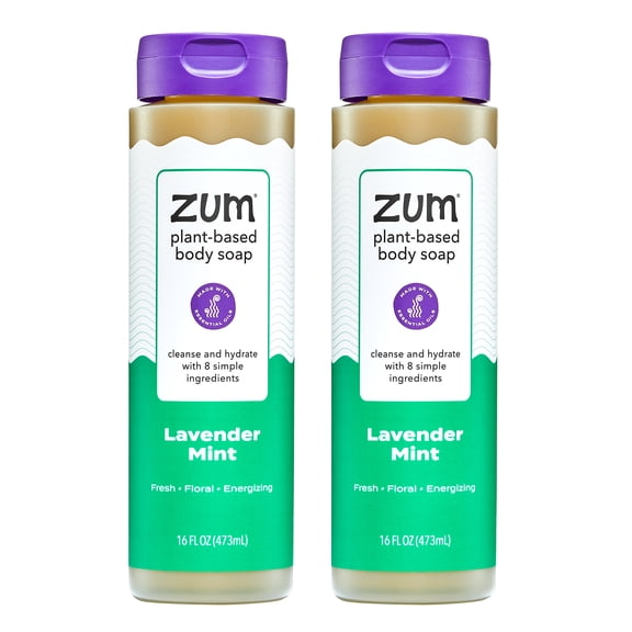 Zum Body Soap - Lavender Mint - 16 fl oz (2 Pack)