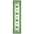 thumbnail image 2 of St Patricks Day Table Runner，St. Patricks'S Day Table Flag Irish Day Lucky Straw Truck Pattern Insulated Stain Resistants Tablecloth，1×Table Runner Clearance, 2 of 8
