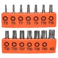thumbnail image 1 of SHISUYAN 1 Set Security Torx Bits Screwdriver with Steel Bits for Metal Wood and Adapter, 1 of 8