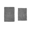 thumbnail image 5 of Home Weavers Fantasia Bath Rug 100% Cotton Non-Slip Bathroom Rug Set Machine Washable Bathroom Rug-17"x24", Bath Rug- 21"x34", Gray Color 2 Piece Bath Rug set, 5 of 5