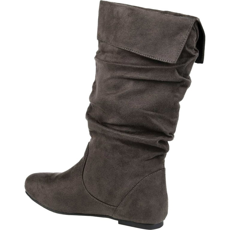 Grey slouch hotsell boots