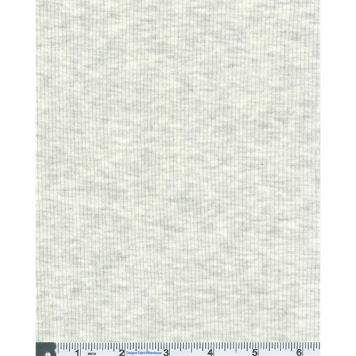 grey rib knit fabric