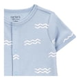 thumbnail image 4 of Romper Carter's Child of Mine Para Bebé Niño 1 Pieza Estampado De Olas, 4 of 4