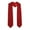 Red, variant on Travelwant Unisex Adult Graduation Stole Plain Graduation Honor Stole Angled End With Trim Unisex Adult