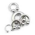 thumbnail image 2 of Horseshoe Jewelry made of surgical steel multiple gauges and sizes available, 2 of 5