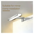 thumbnail image 3 of Lumière avant Miroir Moderne à DEL pour Salle de Bain, Lampe Miroir à DEL, Lumière d'Armoire Murale à Double Rangée 6/8 W en Aluminium Chromé, Étanche, Longue Durée, 3 of 6