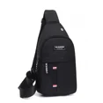 thumbnail image 1 of Bolso de pecho nuevo para hombre, bandolera de nailon Simple, impermeable, de un hombro tipo bandolera, 2023, 1 of 5
