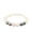 Style-22, variant on Round Beaded Bracelet Gemstone Jewelry - Beaded Bracelets for Women Stretch Healing Bracelet - Natural Stone Gemstone Jewelry Gifts for Daily Wear 0.3in Width