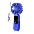 thumbnail image 3 of 3 Speed Handheld Fan USB Rechargeable Portable Mini Fan Quiet Personal Cooling for Travel Office Home by PALIFEUR, 3 of 8