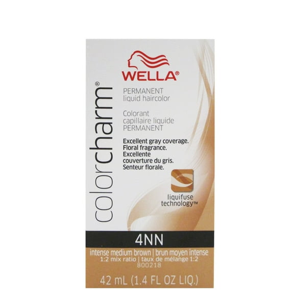 Wella COLOR CHARM, HAIR COLOR Liquid #4NN Intense Medium Brown