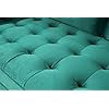 US Pride 58 Inch Velvet Loveseat Sofa with tufted seat