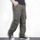 thumbnail image 3 of Pantalones finos de verano para exteriores de secado rápido, pantalones casuales rectos y sueltos con múltiples bolsillos para hombre, pantalones tipo overol desmontables, 3 of 5