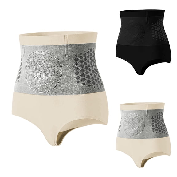 Rvusndi Shapewear Tummy Control for Women High Waist Seamless Body Shaper Bottoms, Tummy Tuck & Lifting,Soft Trainer Underwear for Daily Wear