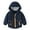 Blue, variant on Little Girls Boys Rain Jacket Lightweight Waterproo𝖿 Plain Fall Raincoat Zipper Hooded Lined Windbreaker Kids Rain Jacket Boys Rain Jacket Back-To-School Girls Waterproo𝖿 Rain Jacket Hood