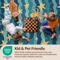 thumbnail image 4 of Design&I 4'x6' Ultra Soft Area Rug, Ocean Whale Octopus Starfish Nautical Animals Under Classroom Flowing Dynamic None Fluffy Washable Non Shedding for Bedroom Living Room Home Office, 4 of 7