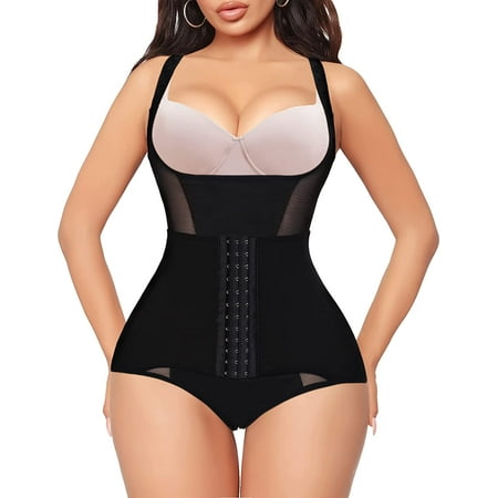 

Junlan Waist Trainer for Women Shapewear Bodysuit Tummy Control Corset Full Body Shaper Butt Lifter Faja Slimming Girdles