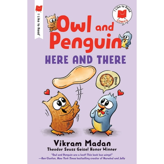 I Like to Read Comics Owl and Penguin: Here and There, (Paperback)
