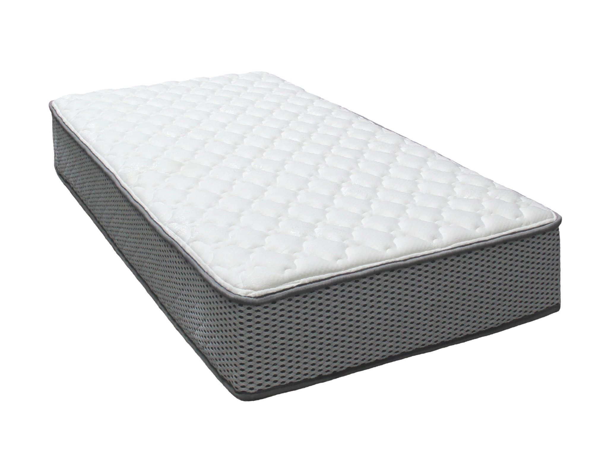 Bedz King Comfort Direct Twin Mattress by Sleeptronic White