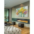 thumbnail image 5 of "Warm Summer Blooms I" Painting Print on Wrapped Canvas, 5 of 7