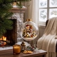 thumbnail image 4 of PoyoKee Christmas Decorations, Clear Acrylic Fillable Tree Balls, Hanging Christmas Ball Ornaments for Xmas Tree Home Holiday Wedding Party Decor, 4 of 8