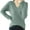 Mint Green, variant on Women's Soft Lightweight V Neck Sweater Long Sleeve Pullover for Fall Everyday Casual Comfortable Knit Tops for Women Trendy 2025