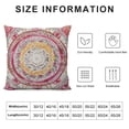 thumbnail image 5 of Pastel Pink Decorative Pillow Covers Cozy Soft Throw Pillowcase Square Couch Cushion Cover for Home Decor Sofa Living Room Bed Car, 5 of 5
