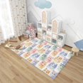 thumbnail image 3 of 4x5 Rug, Cat Rug Washable Non Slip Soft for Living Room Bedroom, Watercolor Kitten Area Rug, Cat Lover Carpet, Cats Home Decor & Gifts, 3 of 7